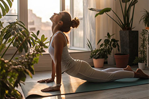 A professional rider on a horse
